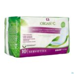 Packshot Organyc Verband Urineverlies Extra 10