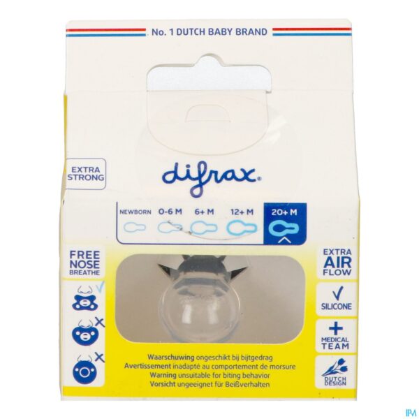 Packshot Difrax Fopspeen Natural 20m+ Stone Stains
