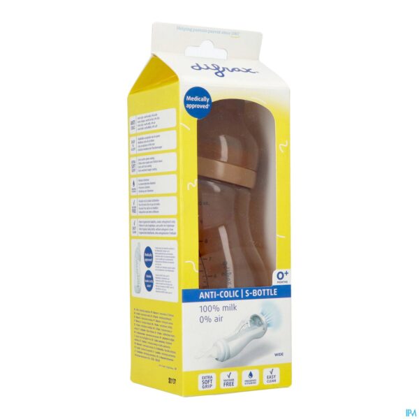 Packshot Difrax S-fles Natural Caramel 310ml