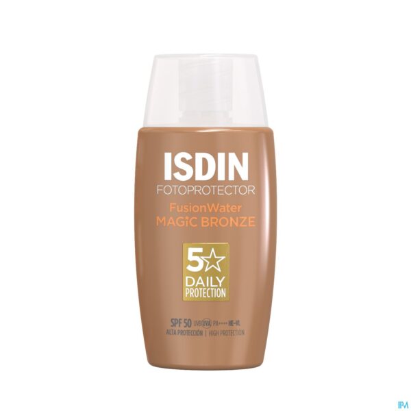 Productshot Isdin Fotoprotector Fusion Water Bronze Ip50+ 50ml