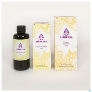 Lifestyle_image Sjankara Vetyver Synergie Massageolie 100ml