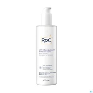 Packshot Roc Multi Action Make-up Remover Milk Fl 400ml