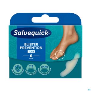 Packshot Salvequick Blister Prevention Tenen 6