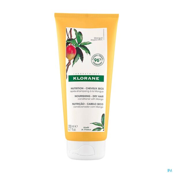 Packshot Klorane Capil. Balsem Mango 200ml Nf