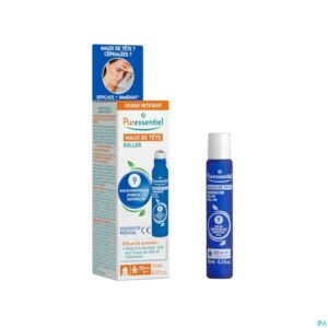 Packshot Puressentiel Roller Hoofdpijn 10ml