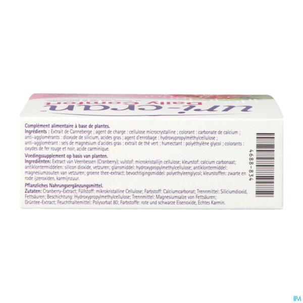 Packshot Uri-cran Daily Comfort Tabl 60