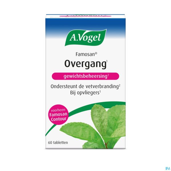 Packshot A.vogel Famosan Overgang Gewichtsbeheers.tabl 60
