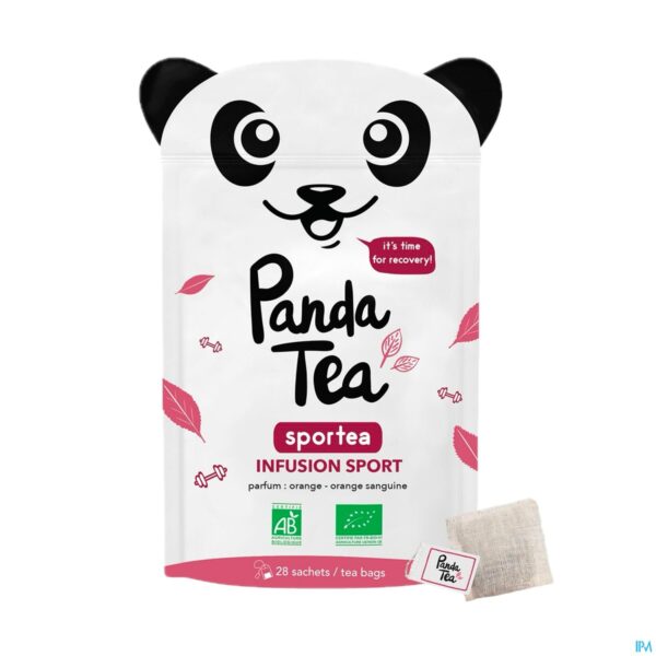 Productshot Panda Tea Sportea 28 Days 42g
