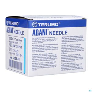 Packshot Terumo Naald Agani 23g 1 1/4 Rb Blauw 100