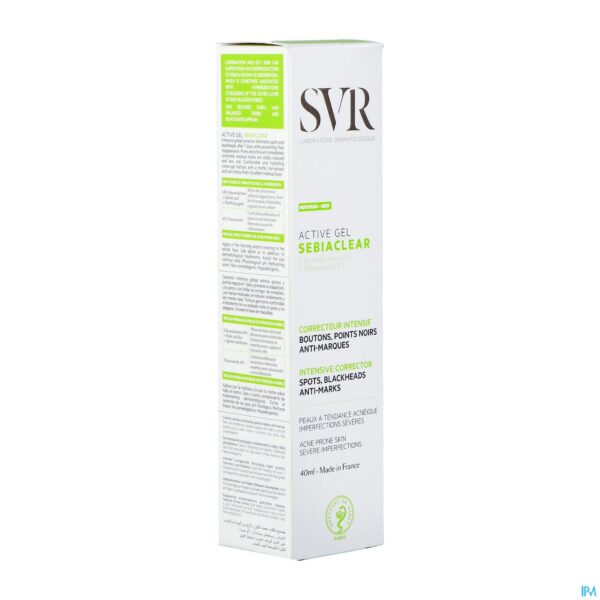 Packshot Svr Sebiaclear Active Gel 40ml Packshot Svr Sebiaclear Active Gel 40ml