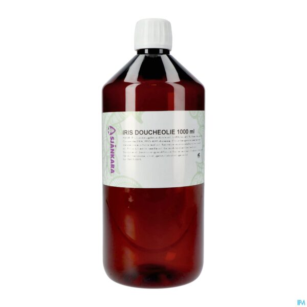 Packshot Sjankara Iris Doucheolie 1000ml