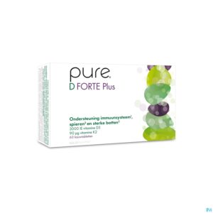 Packshot Pure D Forte Plus Kauwtabl 60