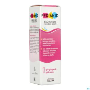 Packshot Pediakid Gel Soin Premieres Dents 15ml