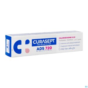 Packshot Curasept Tandp Gel 0,20% Tube 75ml