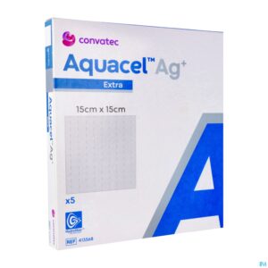 Packshot Aquacel Ag+ Extra 15 X 15cm 5 413568