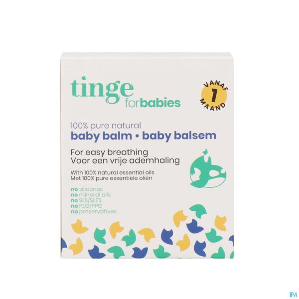 Packshot Tinge Babies Balsem 30ml