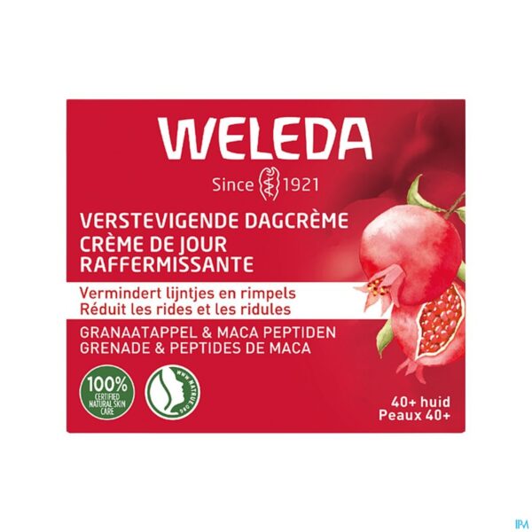 Packshot Weleda Granaatappel&maca Verstevigende Dagcr 40ml