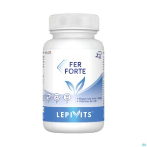 Packshot Sterk Ijzer V-caps 60 Lepivits