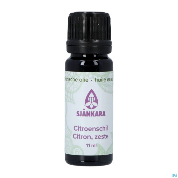 Productshot Sjankara Citroenschil Ess. Olie 11ml Bio