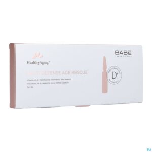 Packshot BabÉ Age Mult Defense Ampoules 7x2ml