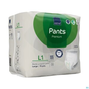 Packshot Abena Pants Premium L1 Pull Up Luier 15