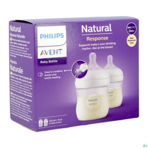 Packshot Philips Avent Natural 3.0 Zuigfles Duo 2x125ml