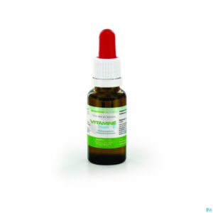 Packshot Vit E Druppels 20ml Pharmanutrics