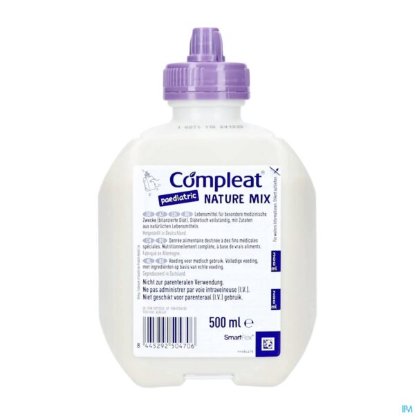Packshot Compleat Paediatric Nature Mix 1.2 Protein 500ml