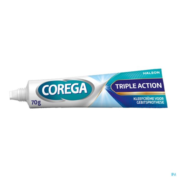 Productshot Corega Triple Action Kleefcreme 70g
