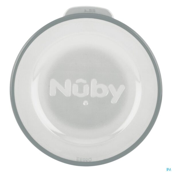 Productshot Nuby 360° Wonder Cup Uit Tritan Grijs 240ml 6m+