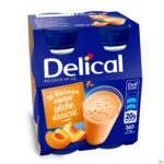 Packshot Delical Hphc 360 Perzik-abrikoos 4x200ml