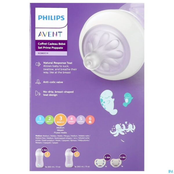 Packshot Philips Avent Natural 3.0 Starterset Zuigfles 2