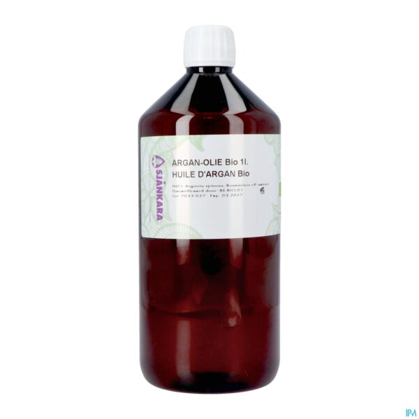 Packshot Sjankara Argan Plant. Olie Bio 1000ml