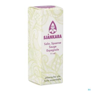 Packshot Sjankara Salie, Spaanse Ess. Olie 11ml