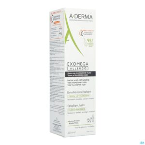 Packshot Aderma Exomega Allergo Emolierende Balsem 200ml
