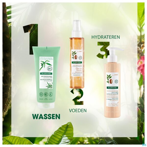 Lifestyle_image Klorane Lichaam Douchegel Seve Bamboe 200ml Nf