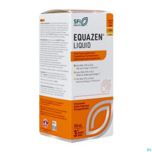 Packshot Equazen Omega 3/6 Liquid Fl 200ml
