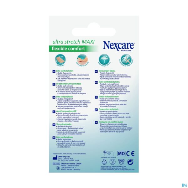 Packshot Nexcare Ultra Stretch Maxi Flex.comf. Pleisters 5