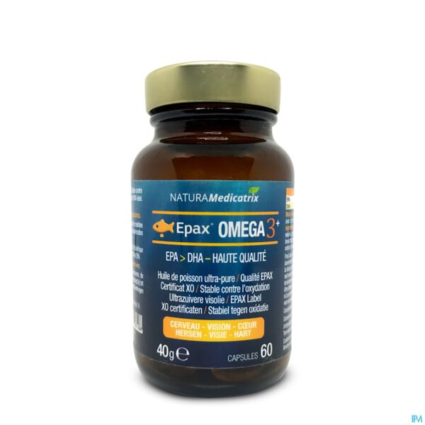 Packshot Omega 3+ Dha Epa Caps 60