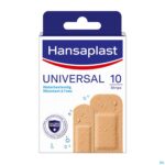 Packshot Hansaplast Pleisters Universal Strips 10