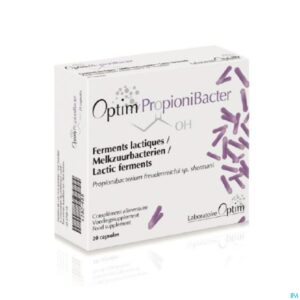 Packshot Optim Propionibacter Melkzuurbacterie Caps 20