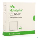 Packshot Exufiber Gelling Fibre Dressing Ster 5 X 5cm 10