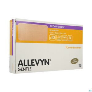 Packshot Allevyn Gentle Kp Foam 10cm X 20cm 10 66802130