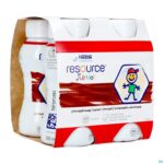 Packshot Resource Junior Chocolade 4x200ml Nf