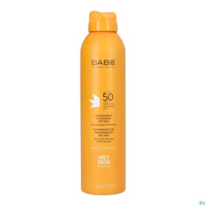Packshot BabÉ Sun Transp. Sunscr. Wet Skin Ip50 200ml
