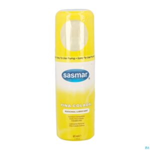 Packshot Sasmar Lubrifiant Pina Colada Pump Gel 60ml