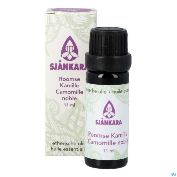 Productshot Sjankara Roomse Kamille Ess. Olie Bio 11ml