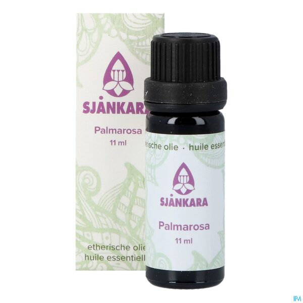 Productshot Sjankara Palmarosa Ess. Olie Bio 11ml