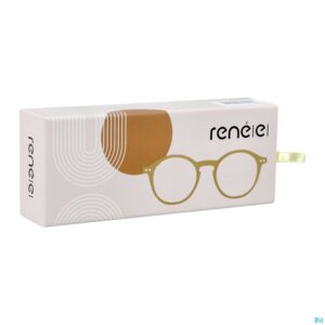 Packshot RenÉ(e) Bril Re-y06 Faded Photograph Yellow +2