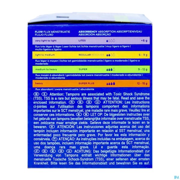 Packshot Tampax Compak Super 26